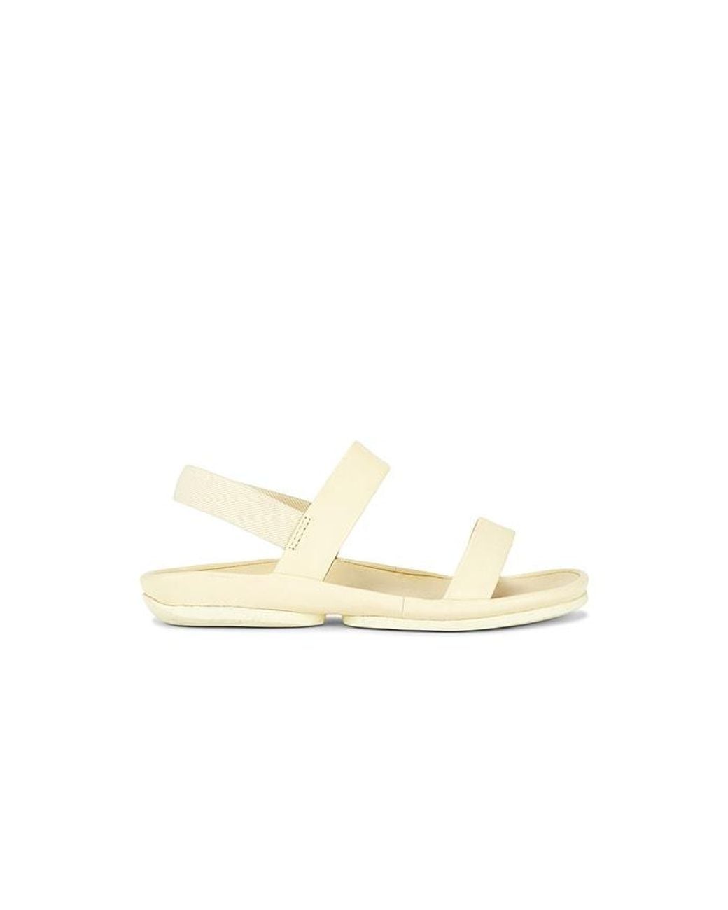 Camper White Right Isla Sandal