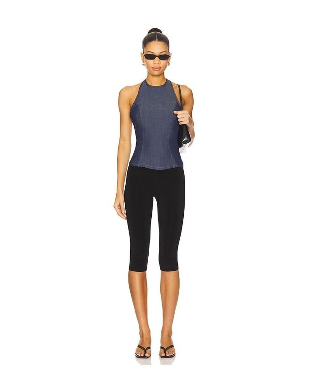 EB DENIM Blue Iris Tank