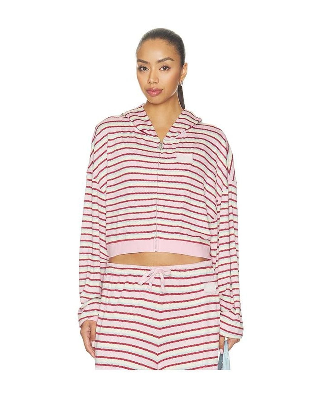 Boys Lie Red Sweet Treat Alex Zip-Up Hoodie