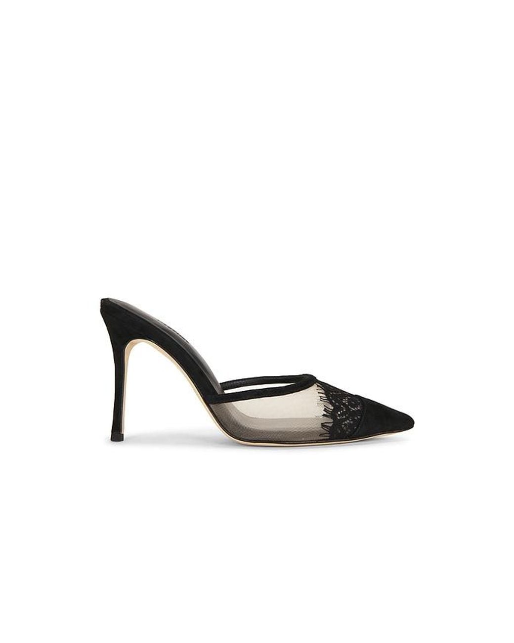 L'Agence Black Semois Mule Pump