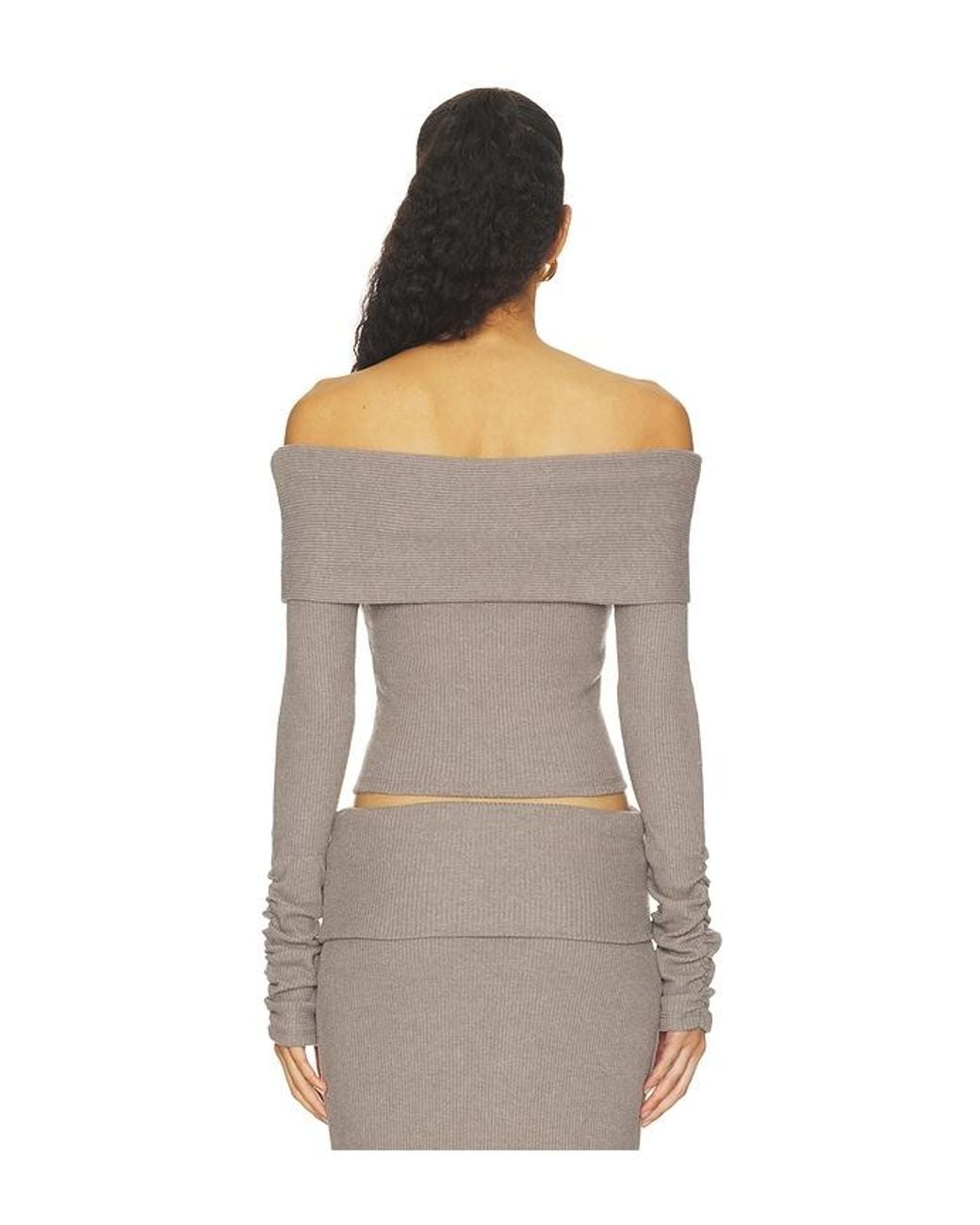 Feners Gray Caricia Top