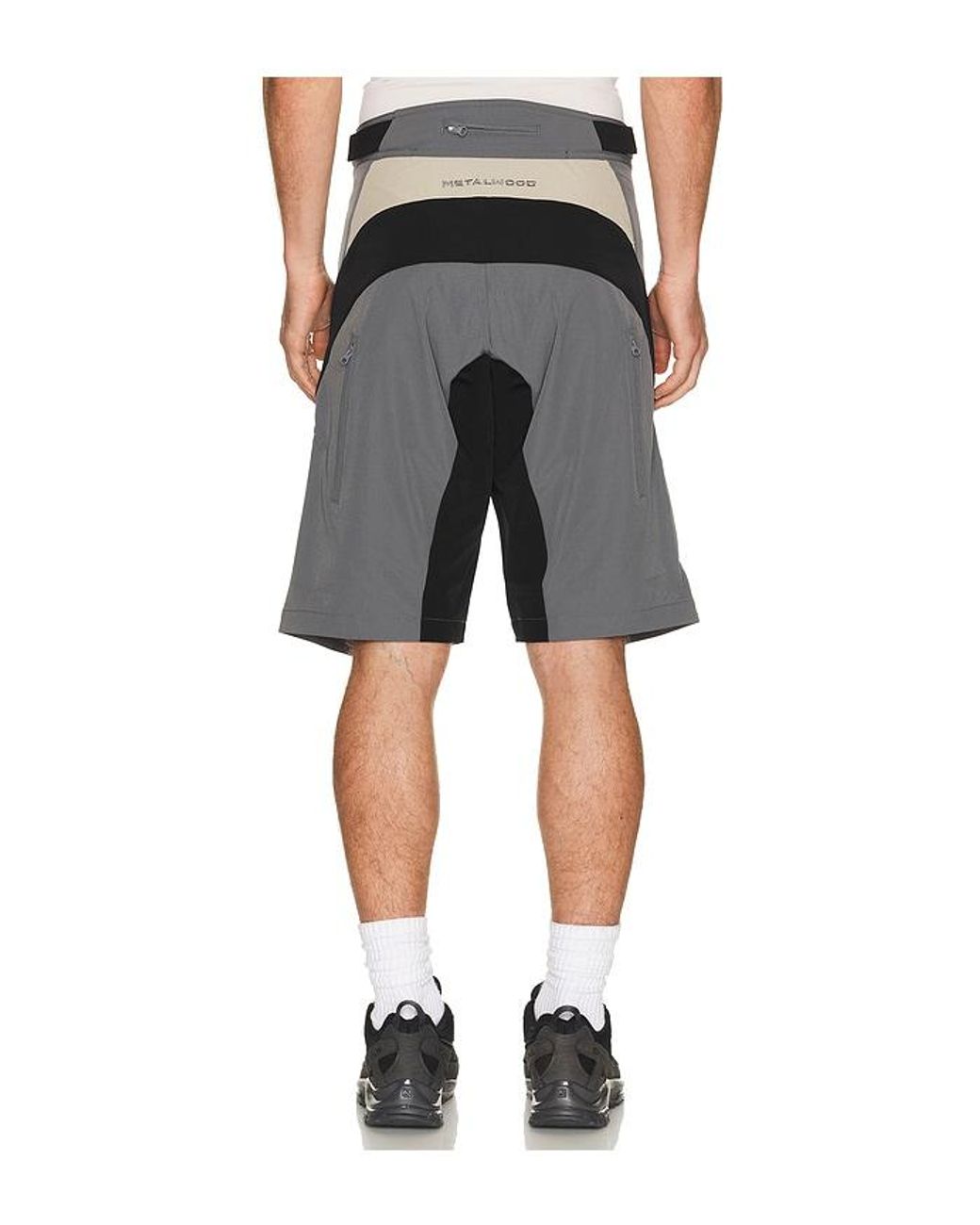 METALWOOD STUDIO Gray Machine Short for men