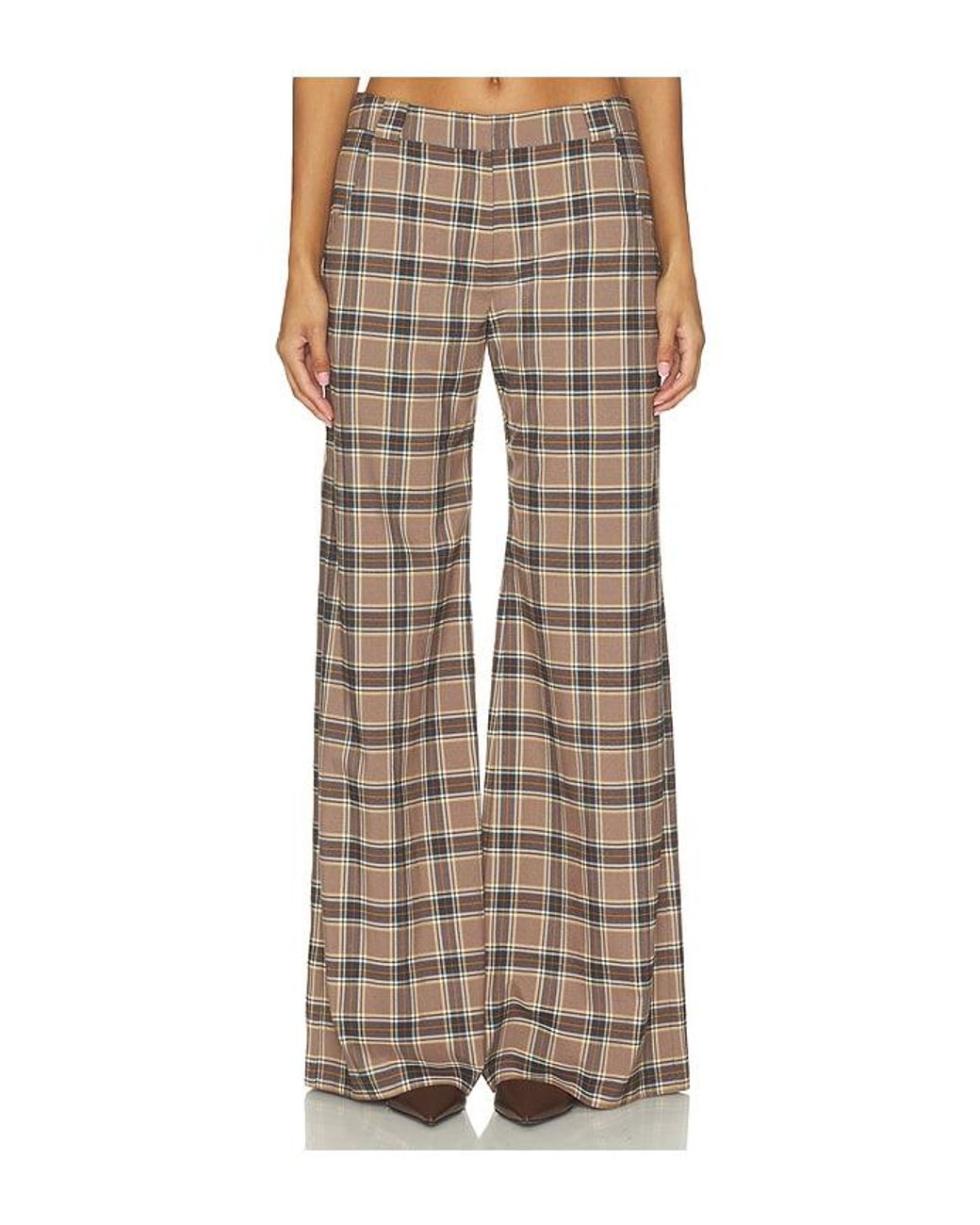 Amanda Uprichard Natural Saddler Pants