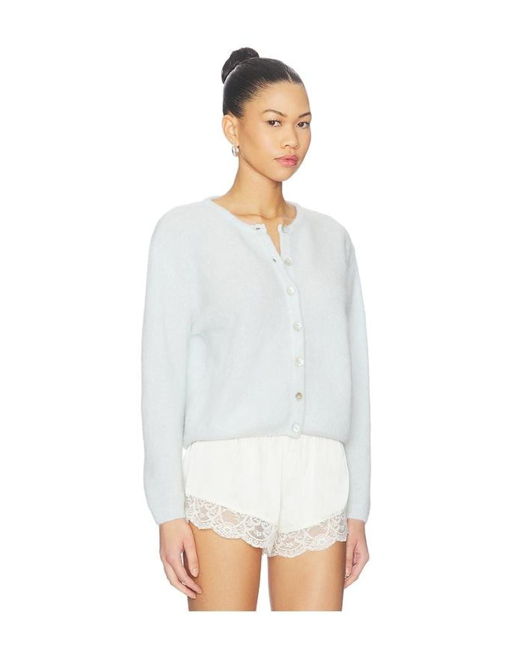 American Vintage White Vitow Cardigan