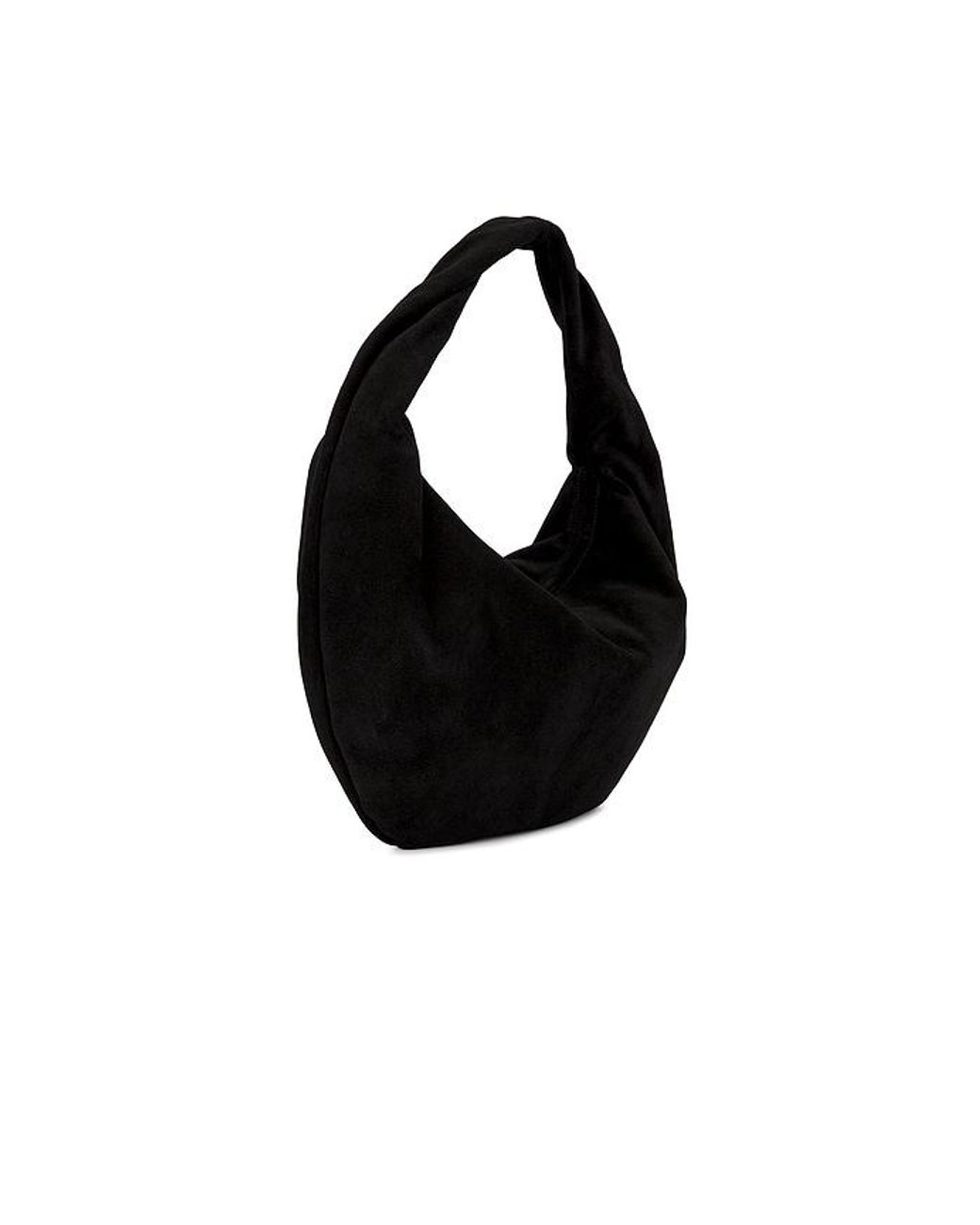 Flattered Black Alva Shoulder Bag