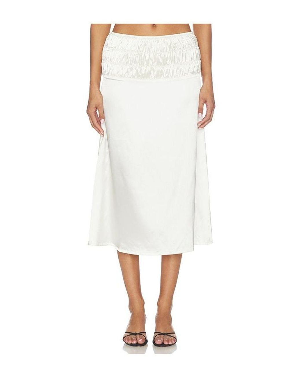 OperaSPORT White June Skirt