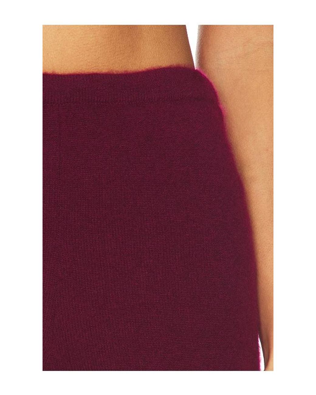 W. Cashmere Red Gracie Short