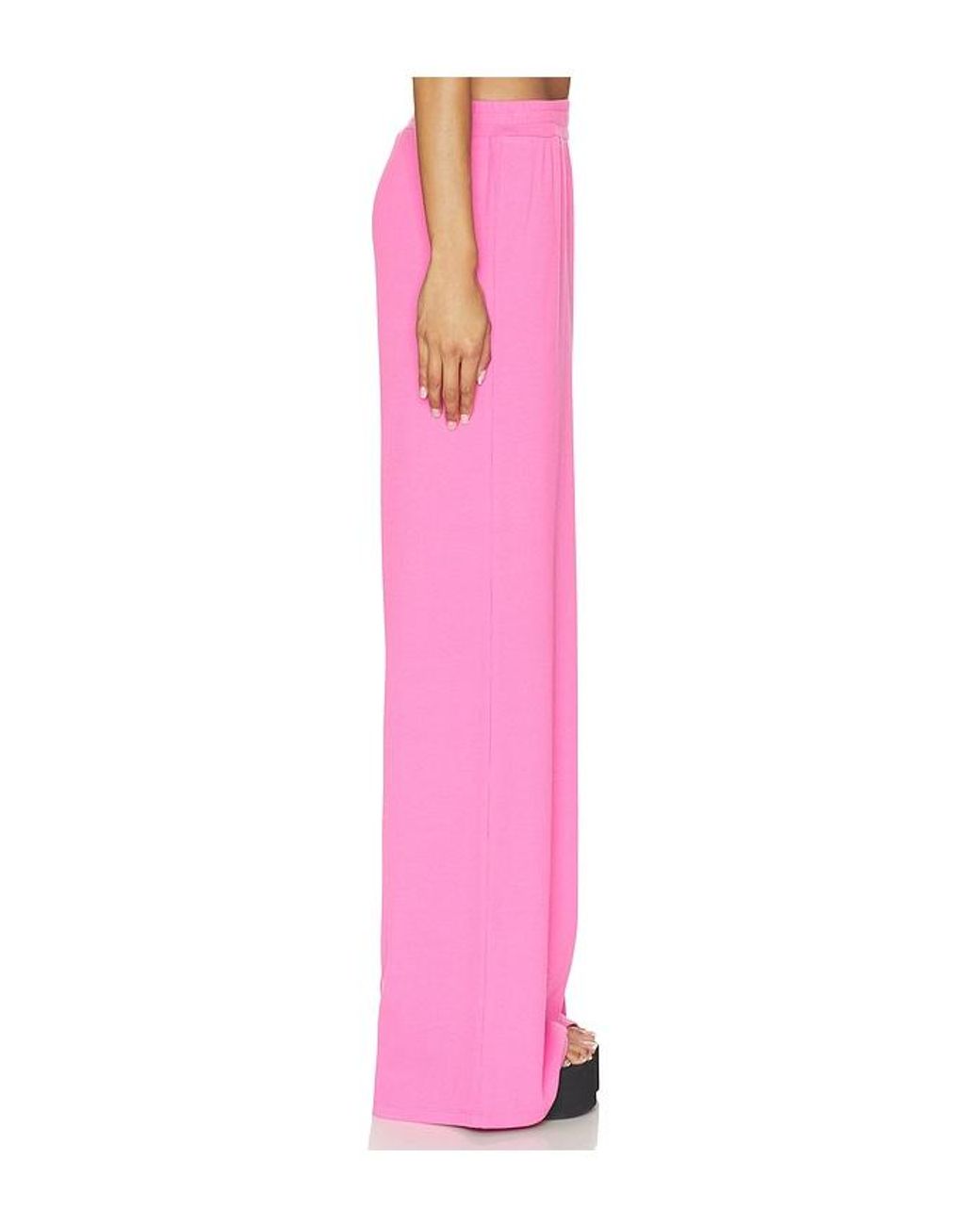 LNA Pink Base Rib Pant