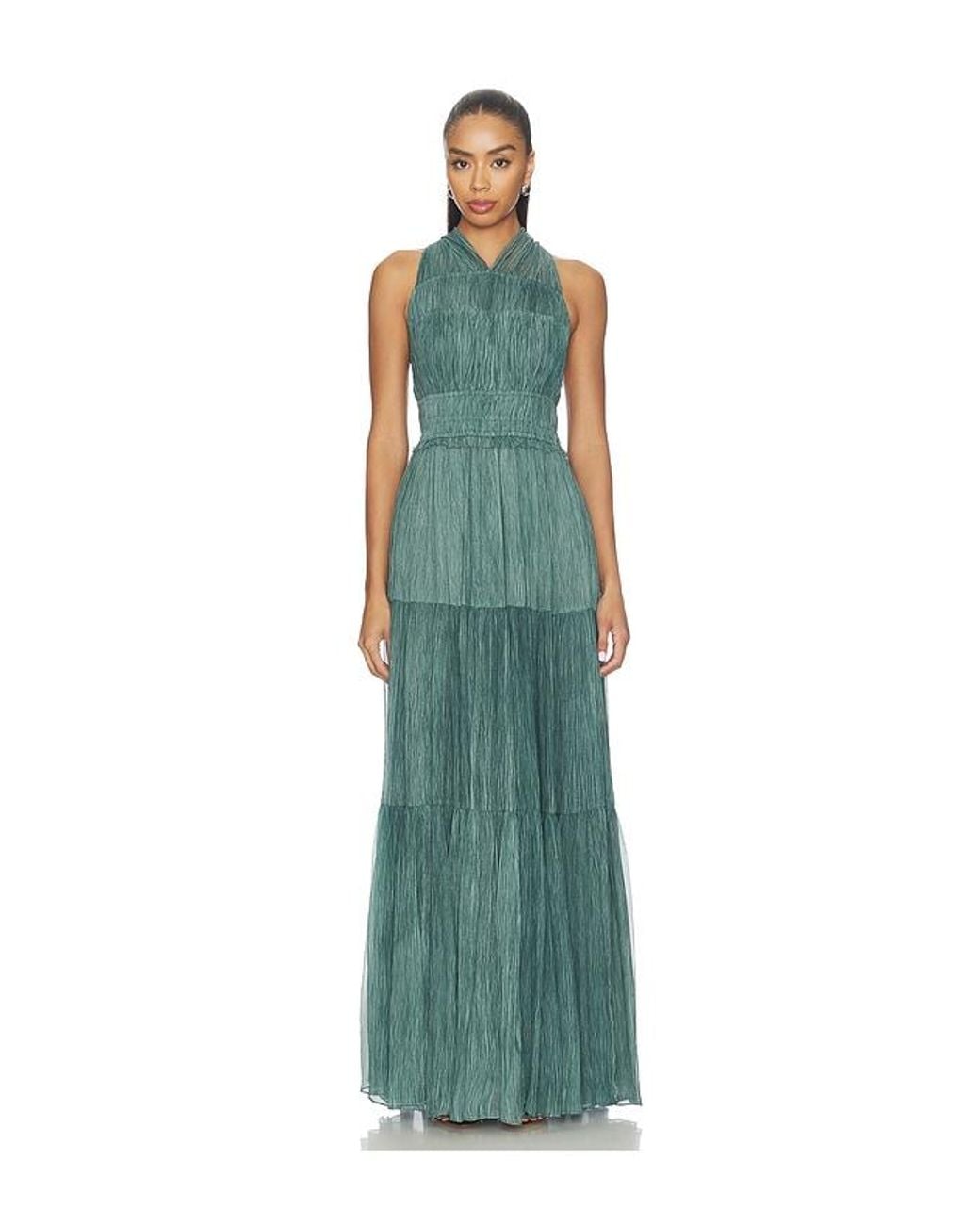 Ulla Johnson Green Freesia Gown
