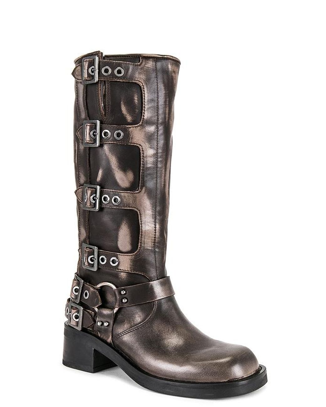 Steve Madden Black Rocky Boot