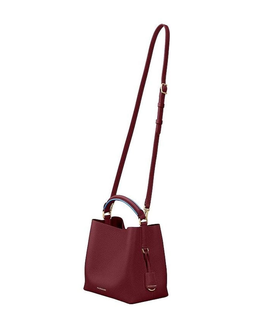 MAISON de SABR Red The Mini Bucket Bag