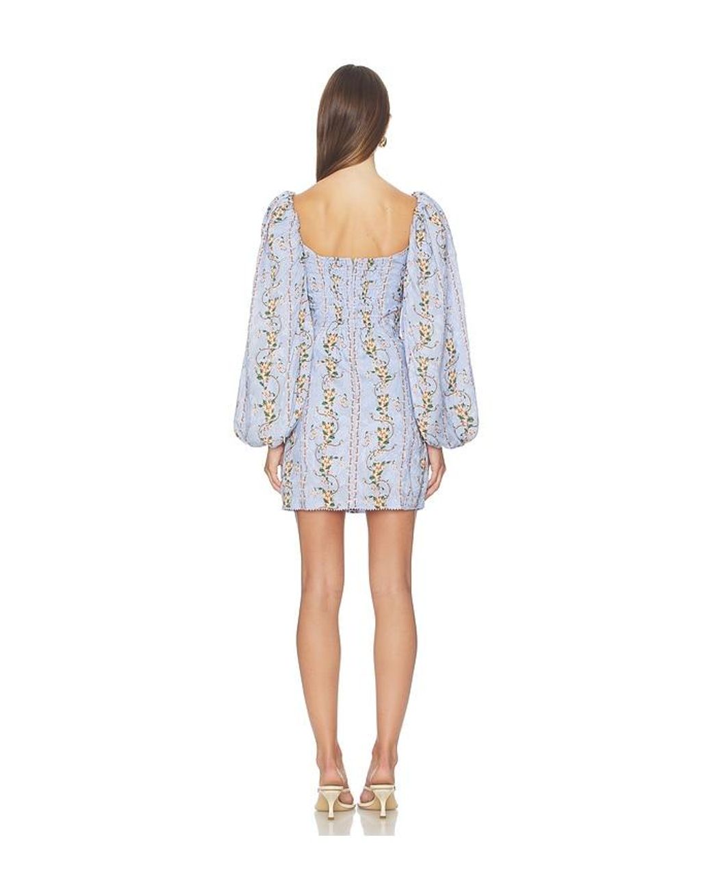 Agua Bendita Blue Lorena Navegante Dress