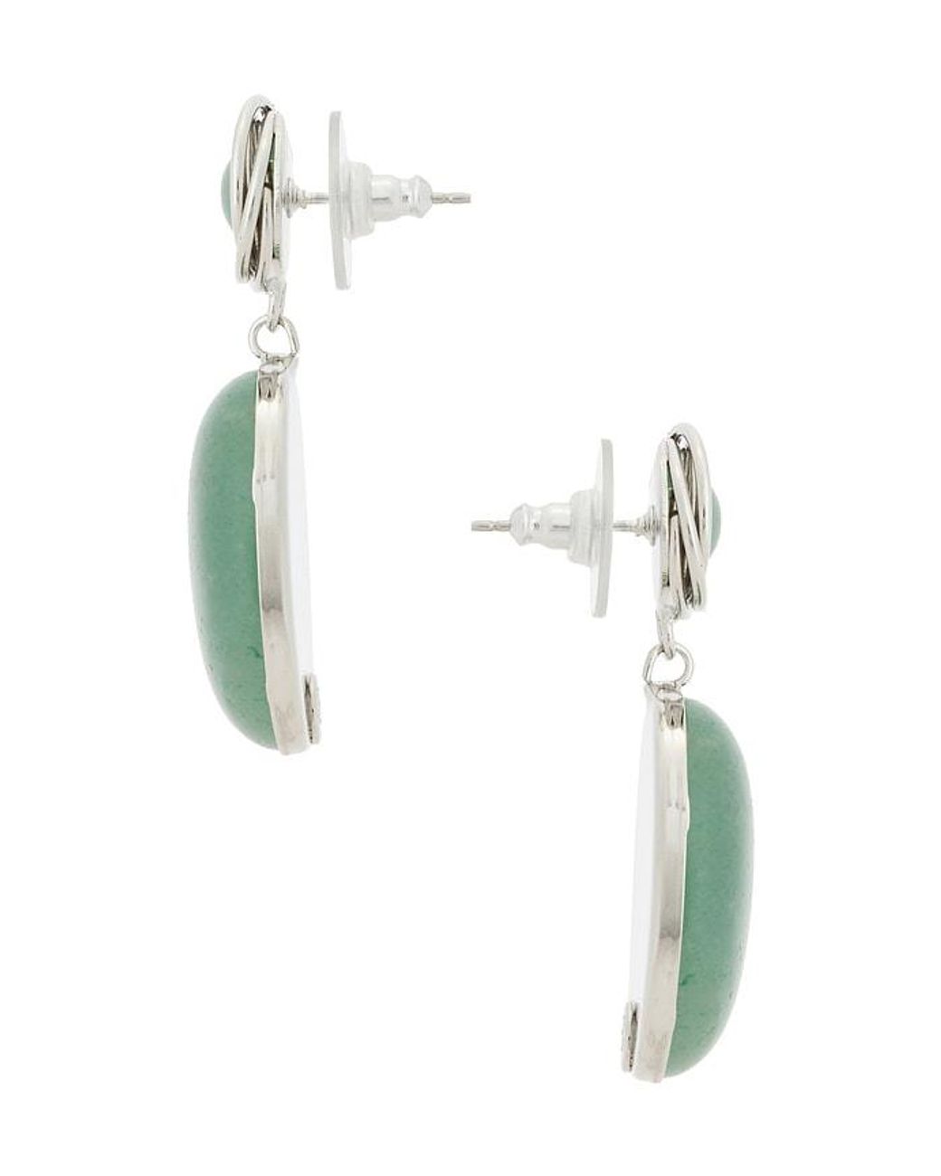 Jennifer Behr Green Ruthie Earrings