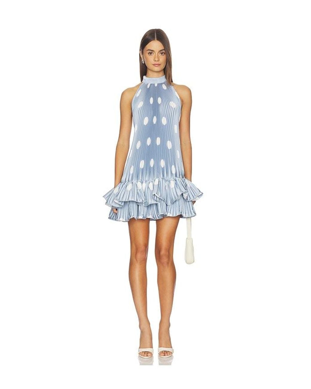 L'idée Blue Soleil Mini Dress