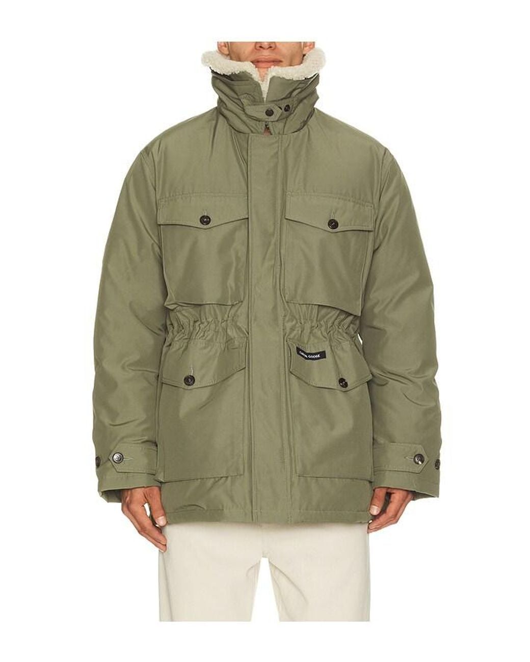 Canada Goose Green Scout Coat for men