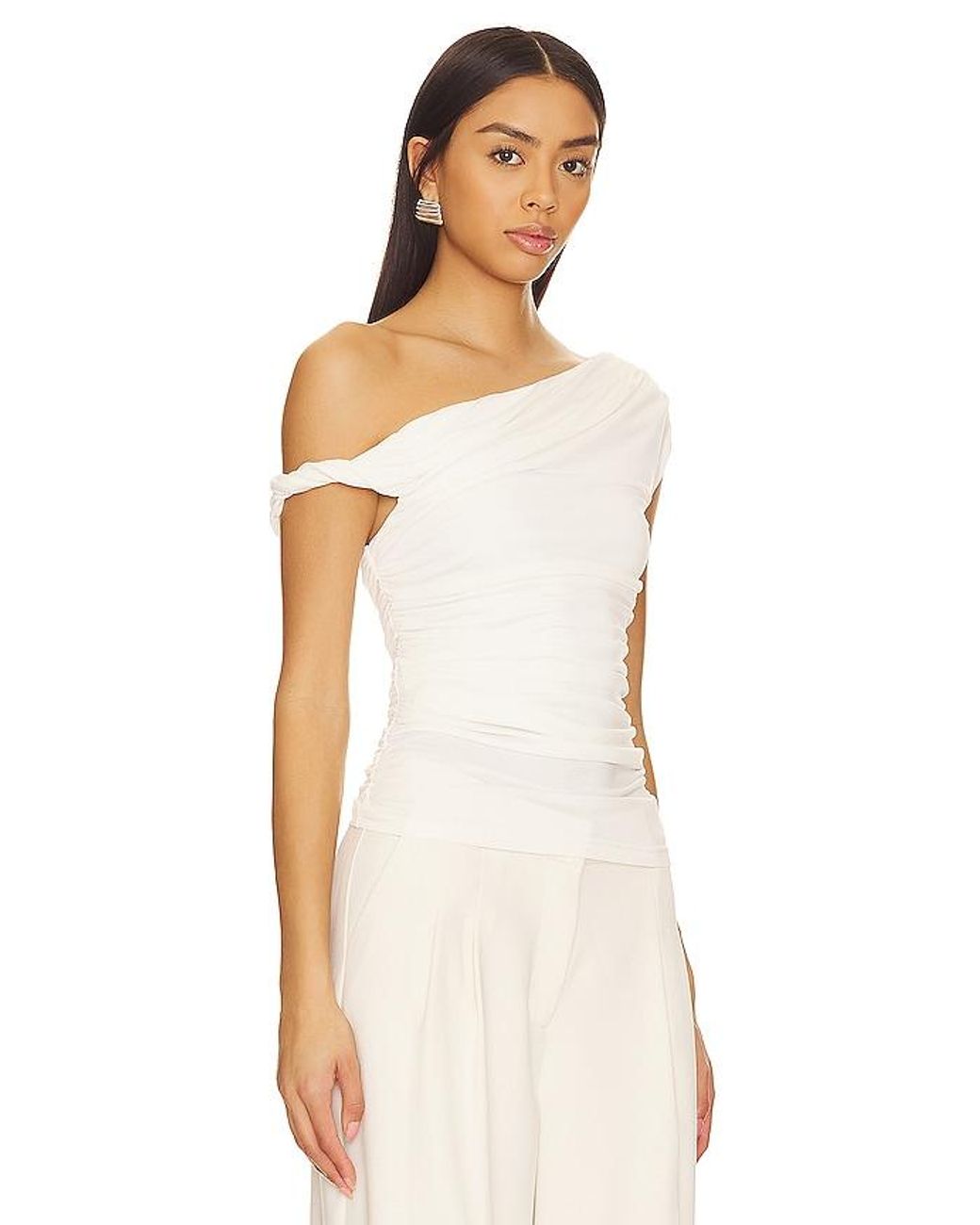 Misha White Paison Top