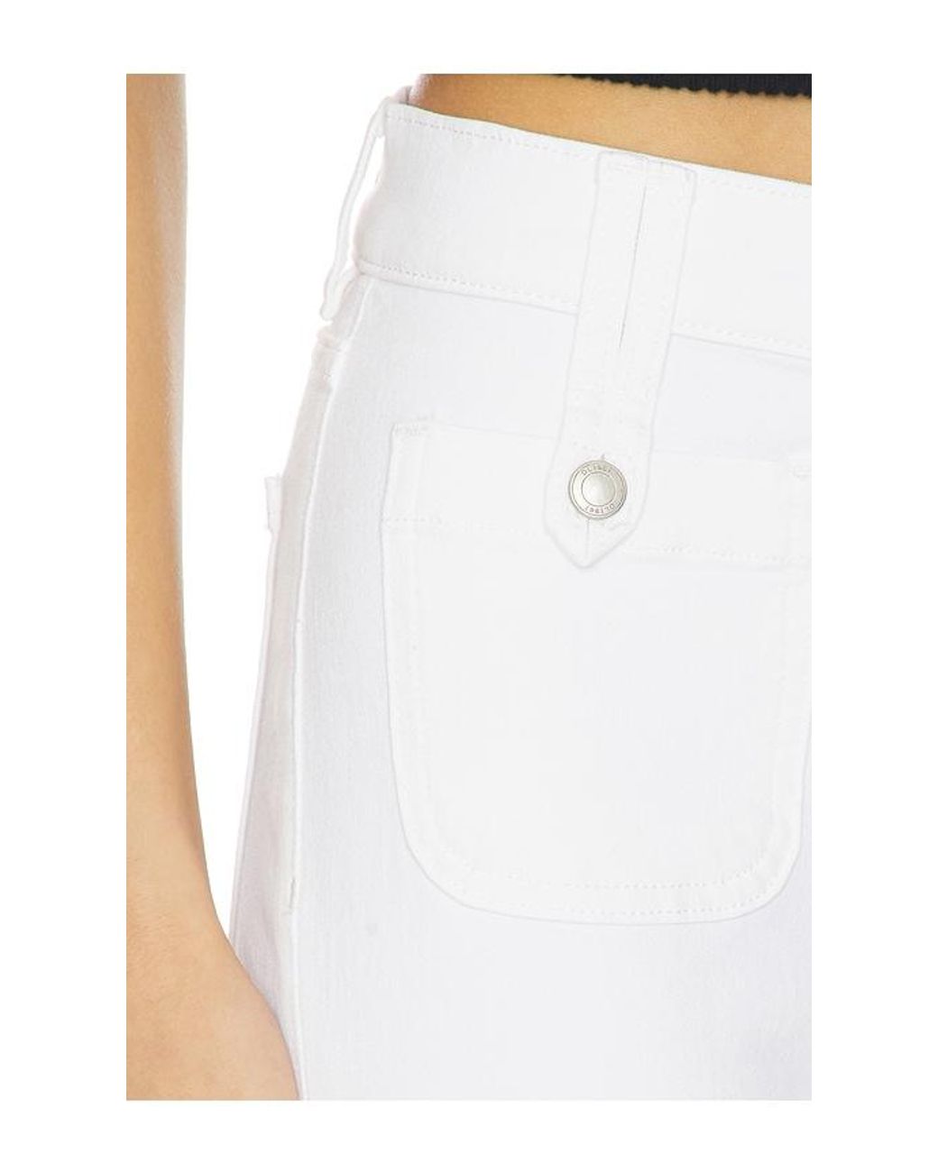 DL1961 White Dl Bridget Bootcut High Rise Instasculpt Cropped Jeans