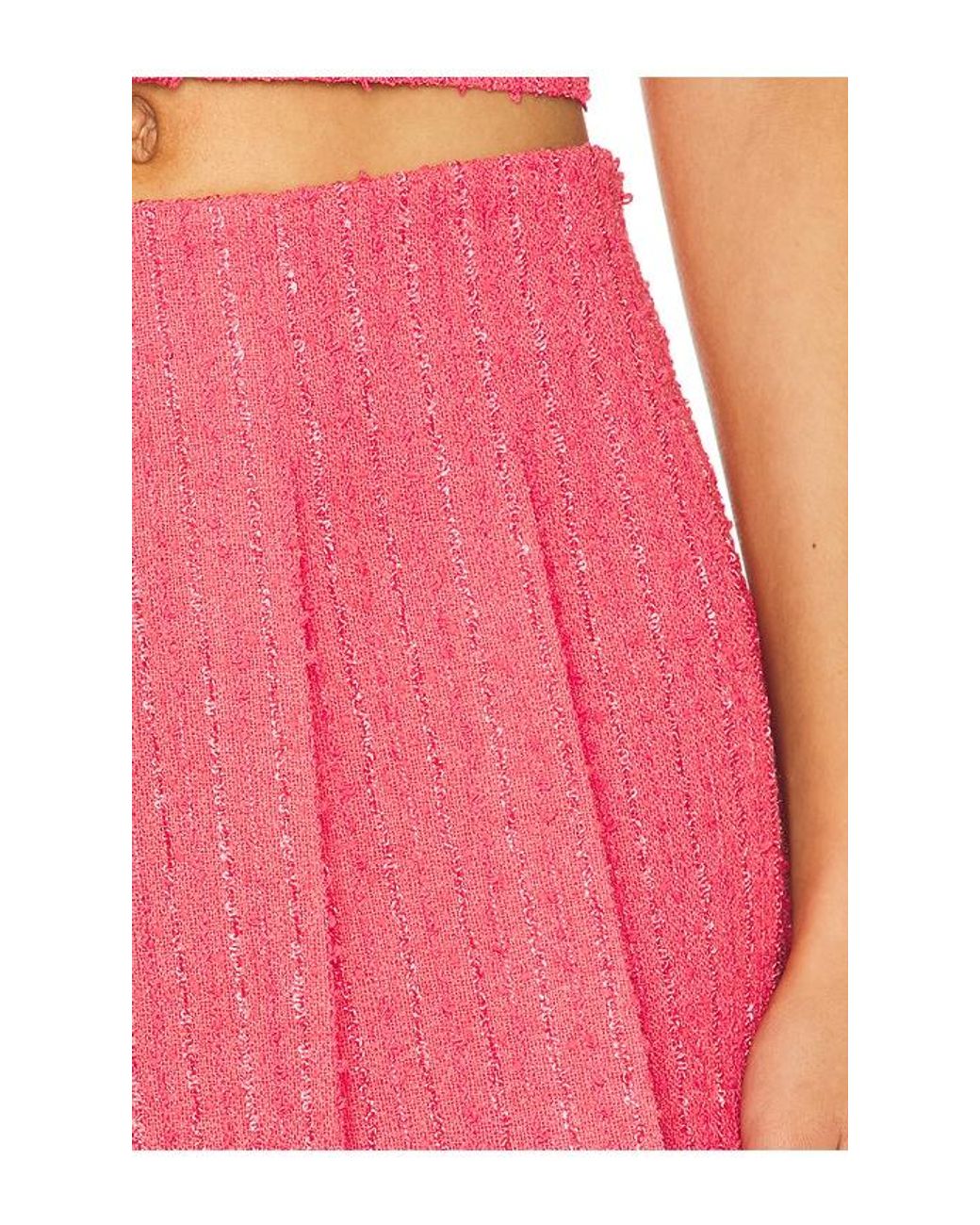 Line & Dot Pink Emmeline Mini Skirt