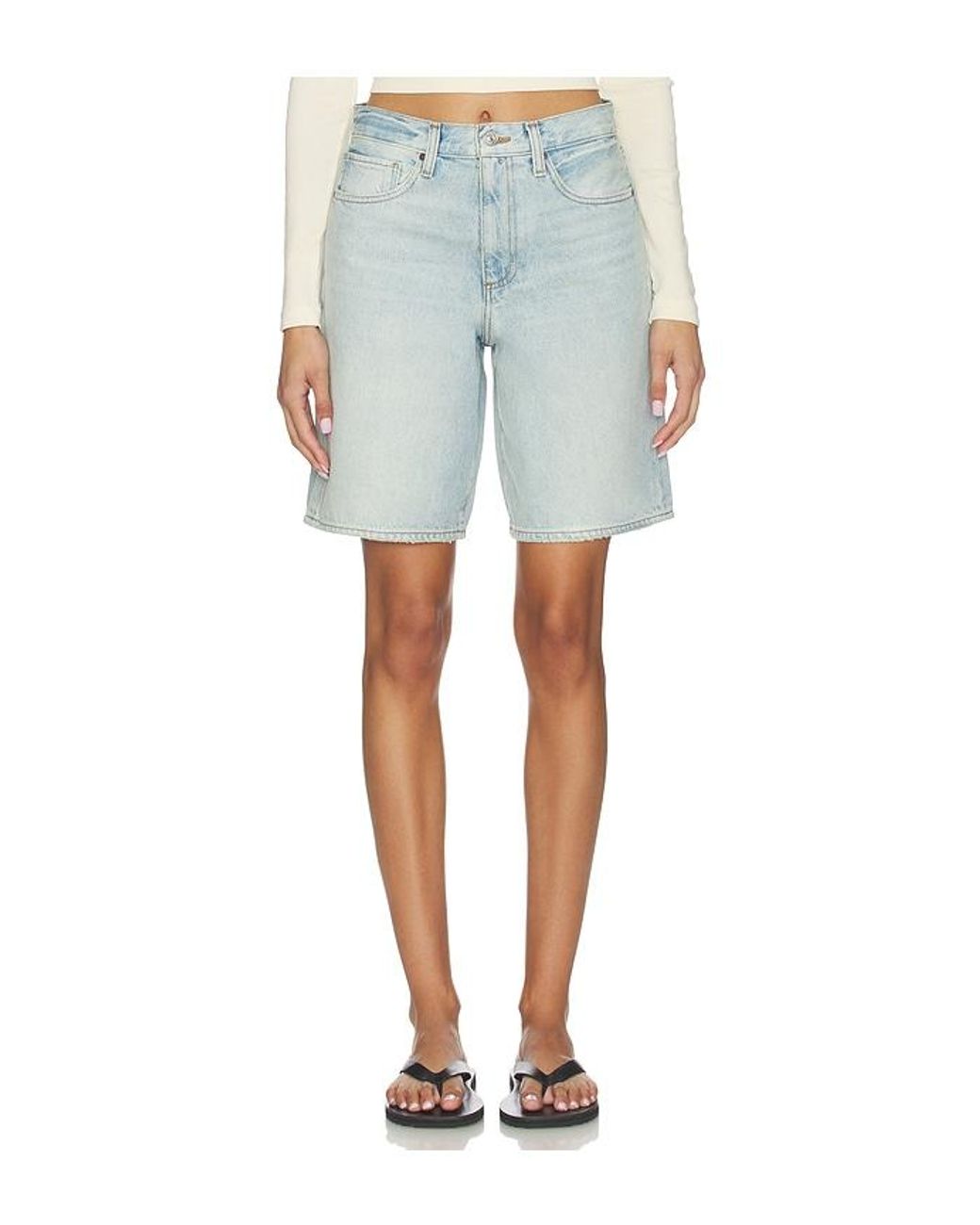 PAIGE Blue Faye Short