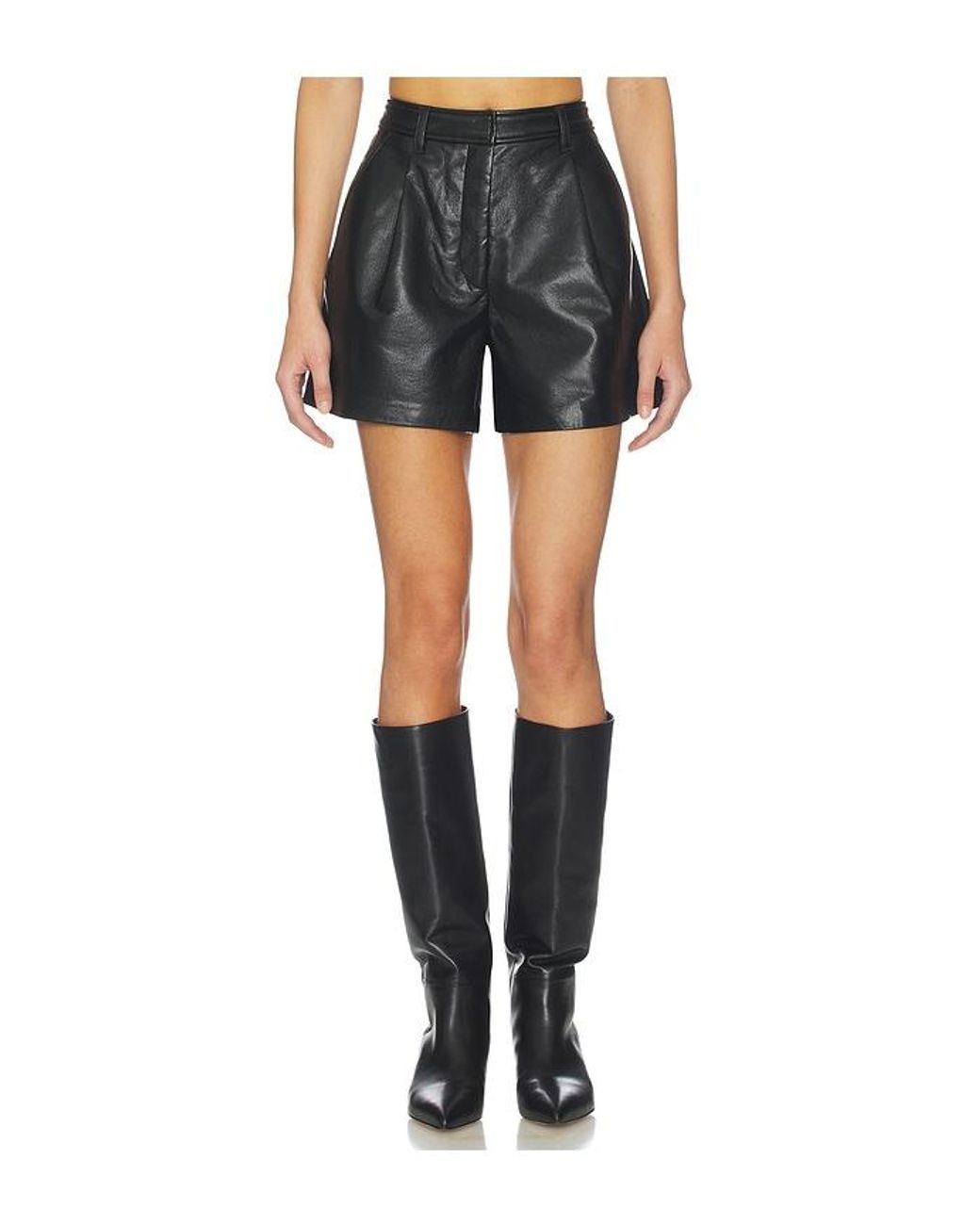Anine Bing Black Trent Short