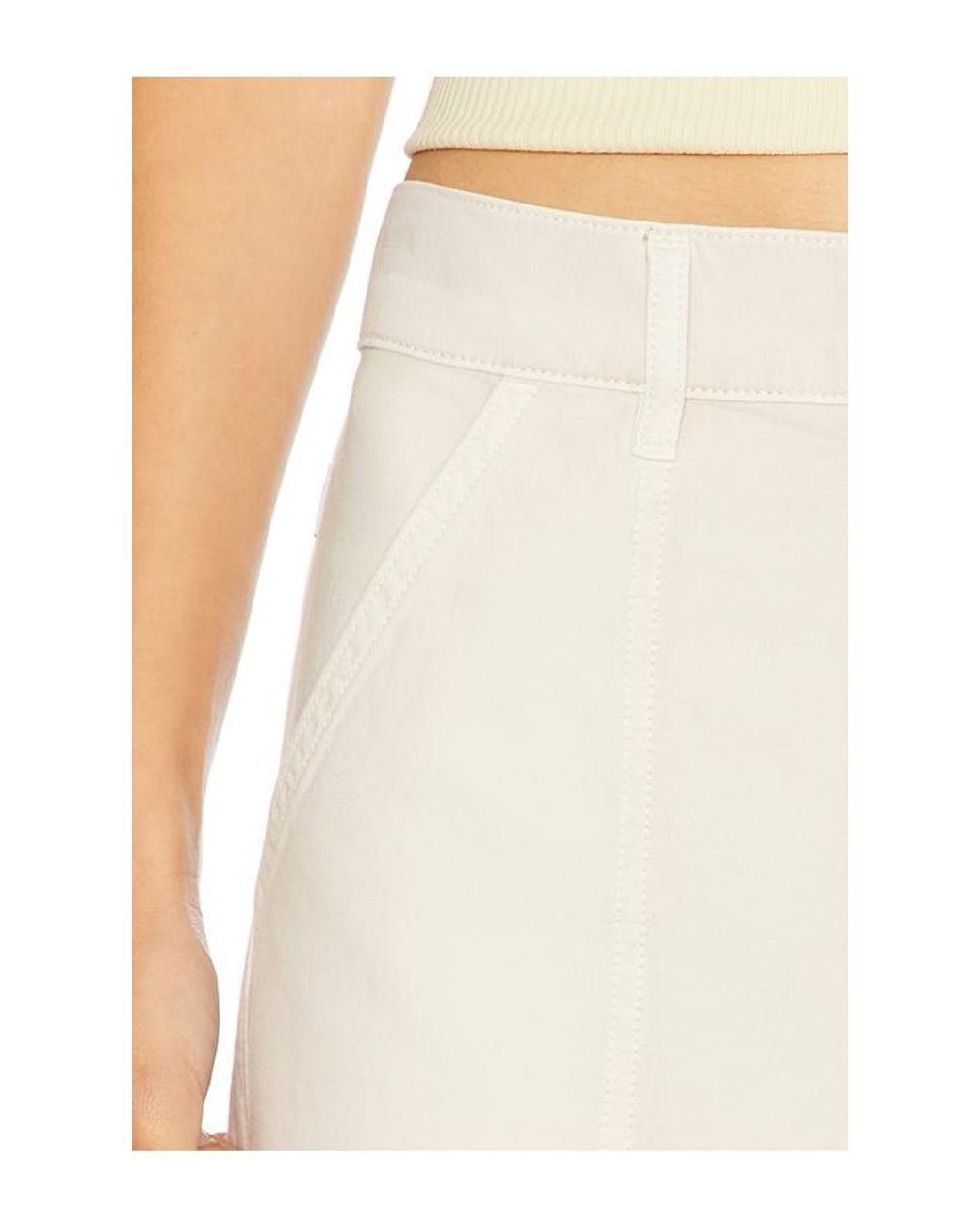 Citizens of Humanity White Marcelle Cargo Pant