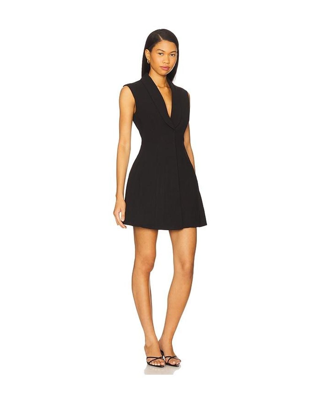 Bardot Black Destene Hourglass Mini Dress