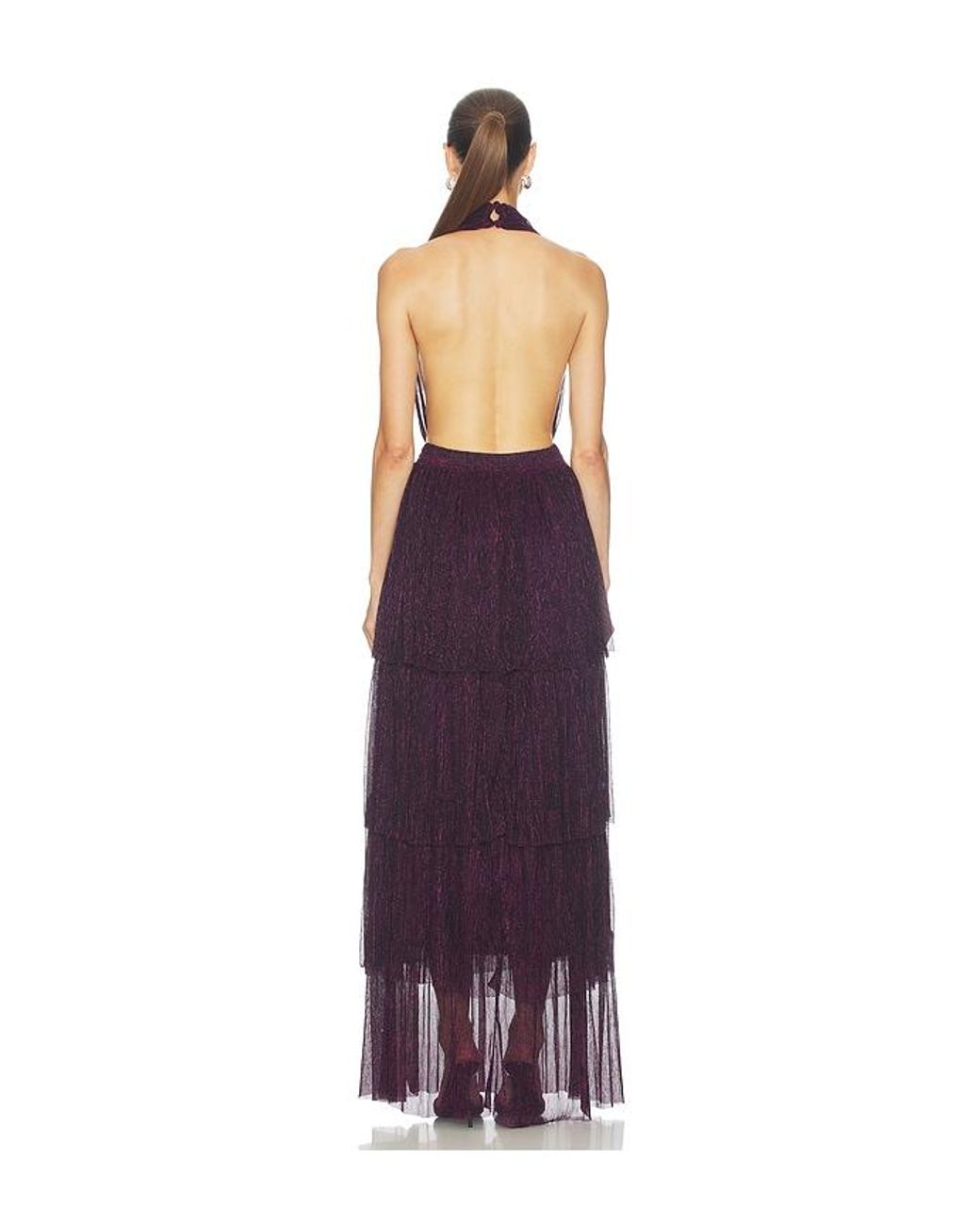 L'idée Purple Nammos Dress