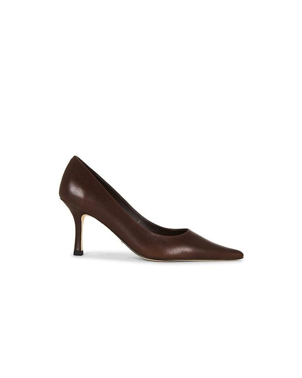 Tony Bianco Brown Stevie Pump