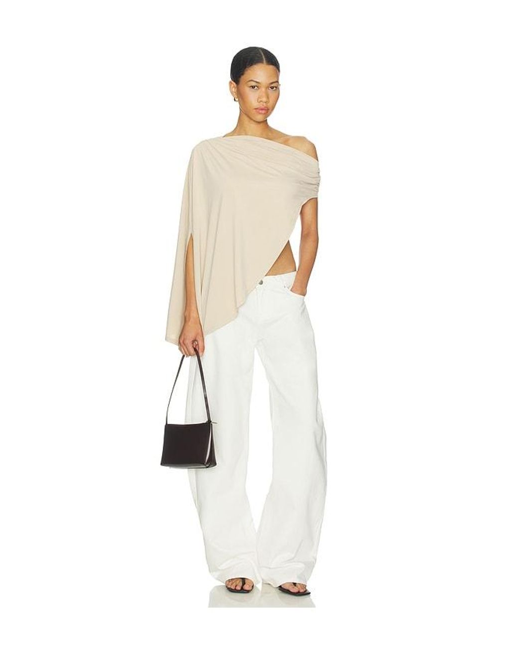 Lioness White Reborn Poncho
