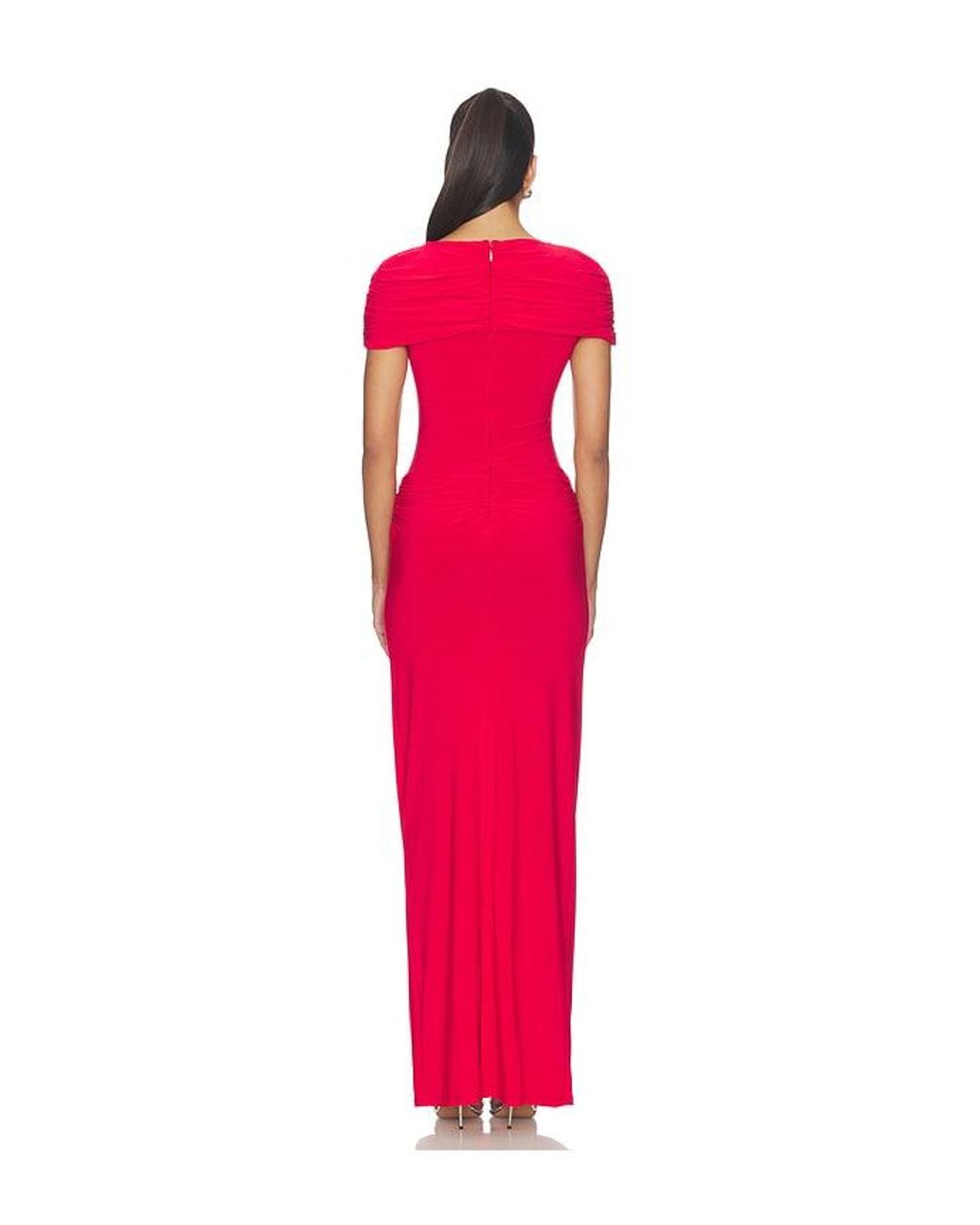 Lovers + Friends Pink Selene Gown