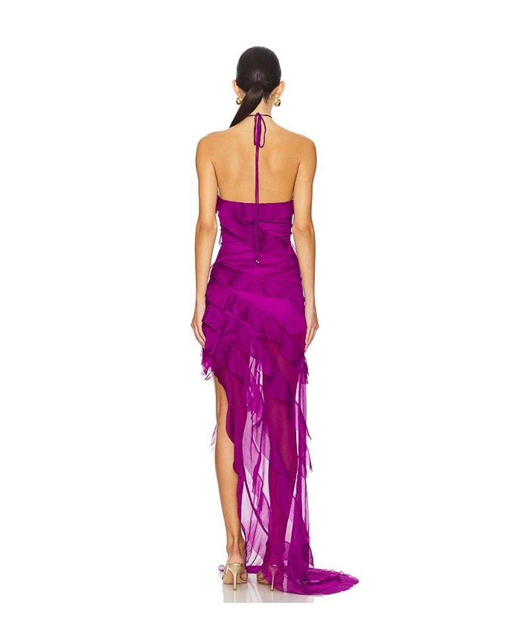 Elliatt Purple Mia Gown