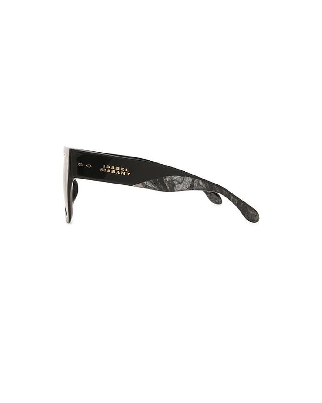 Isabel Marant Black The New Marble Temple Sunglasses