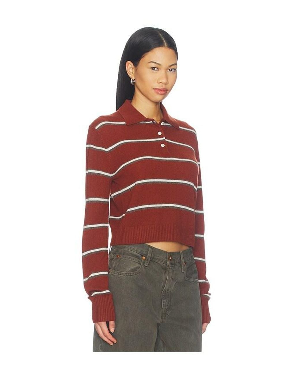 ÉTERNE Red Barrett Sweater