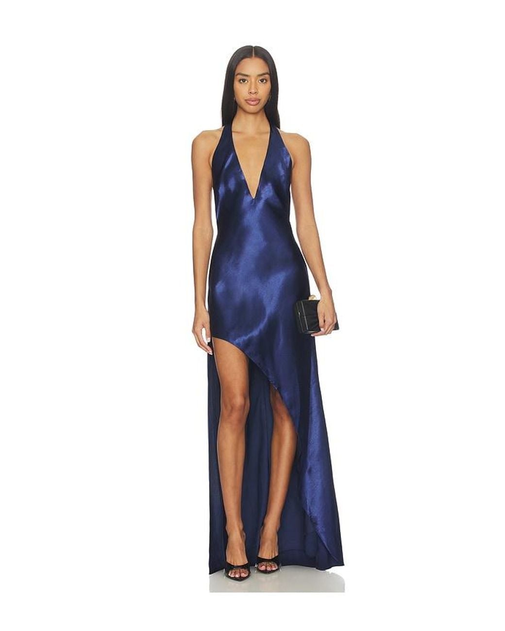 Lovers + Friends Blue Mairin Gown
