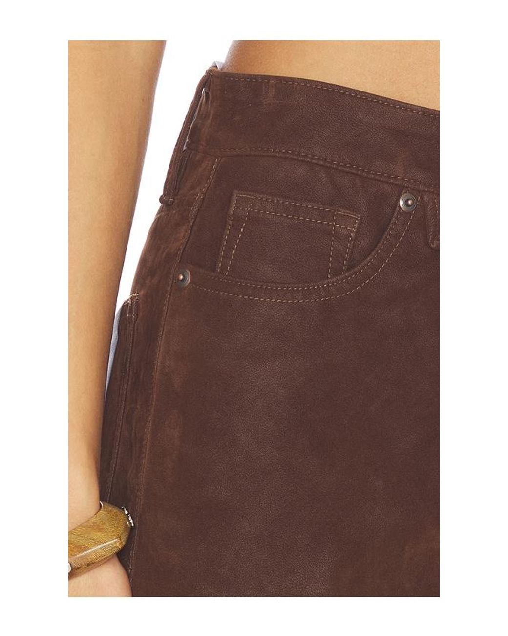 GOOD AMERICAN Brown Hosen Better Than