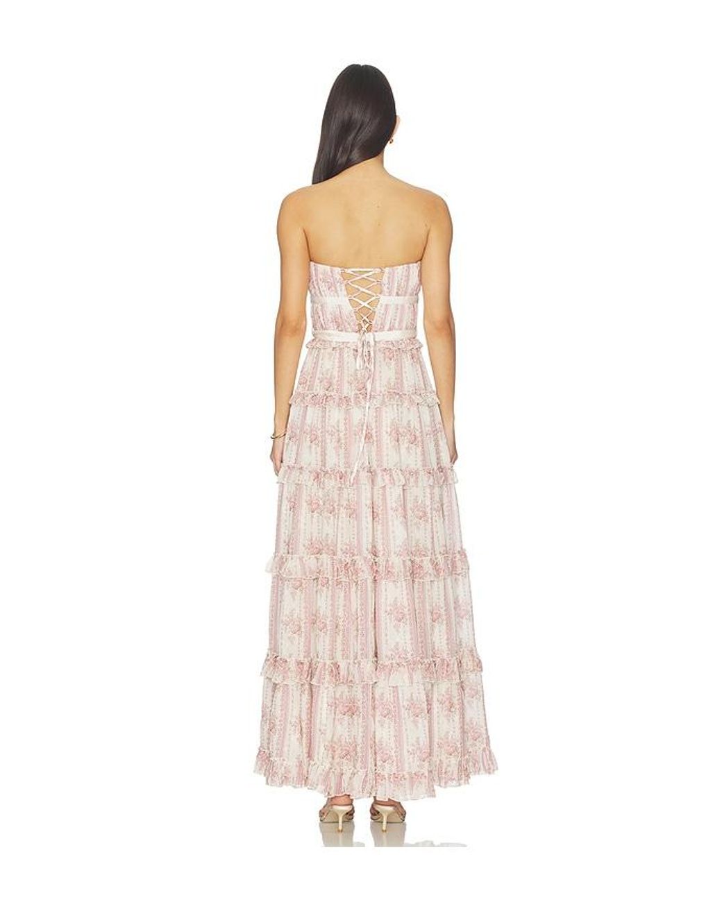 V. Chapman White Shelby Maxi Dress