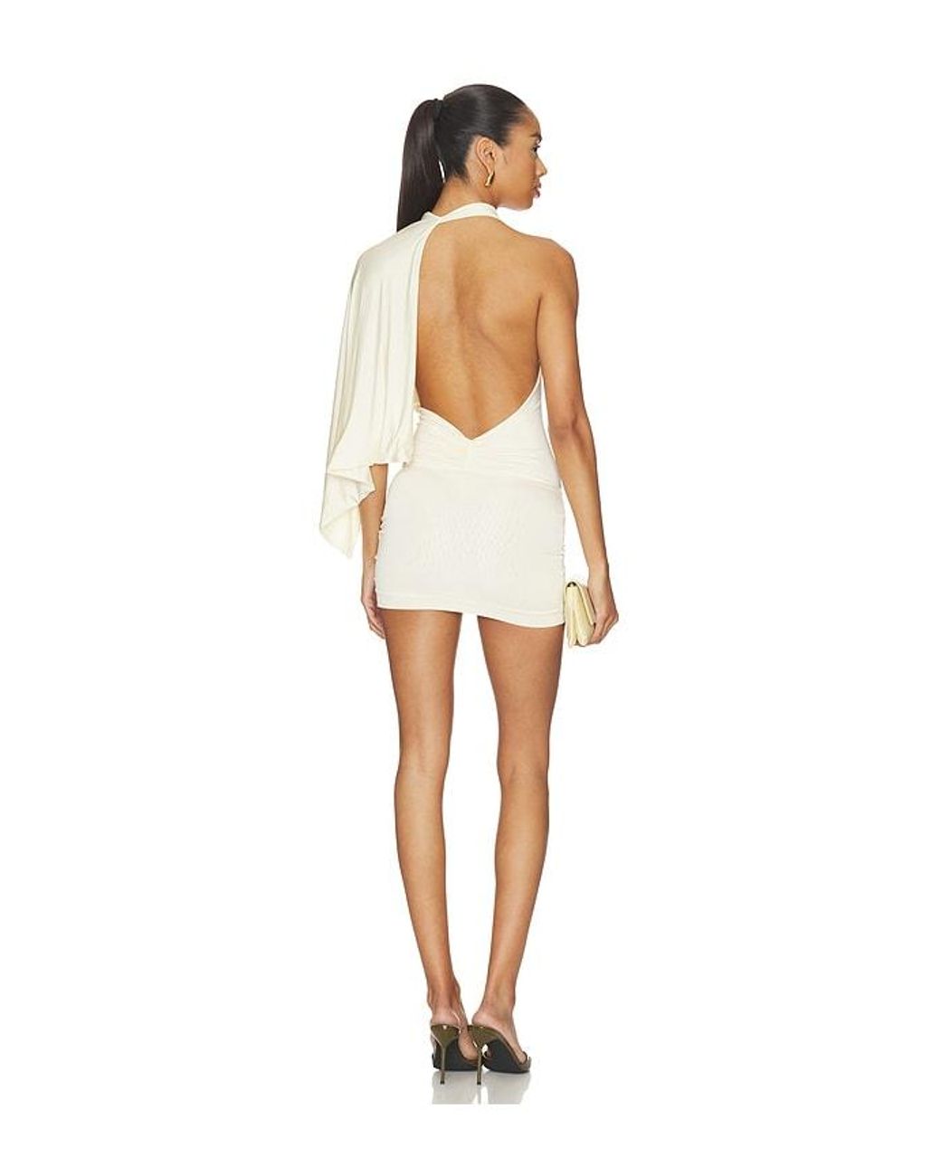 AYA MUSE White Elena Dress