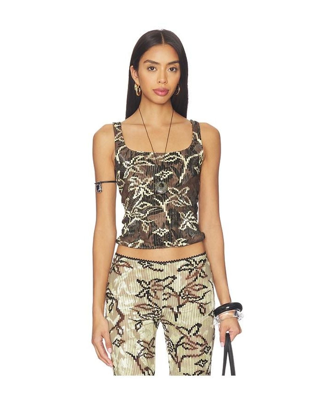 Siedres Multicolor Cali Top