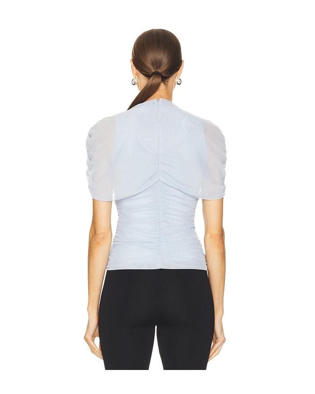 Amanda Uprichard White X Revolve Evianna Top