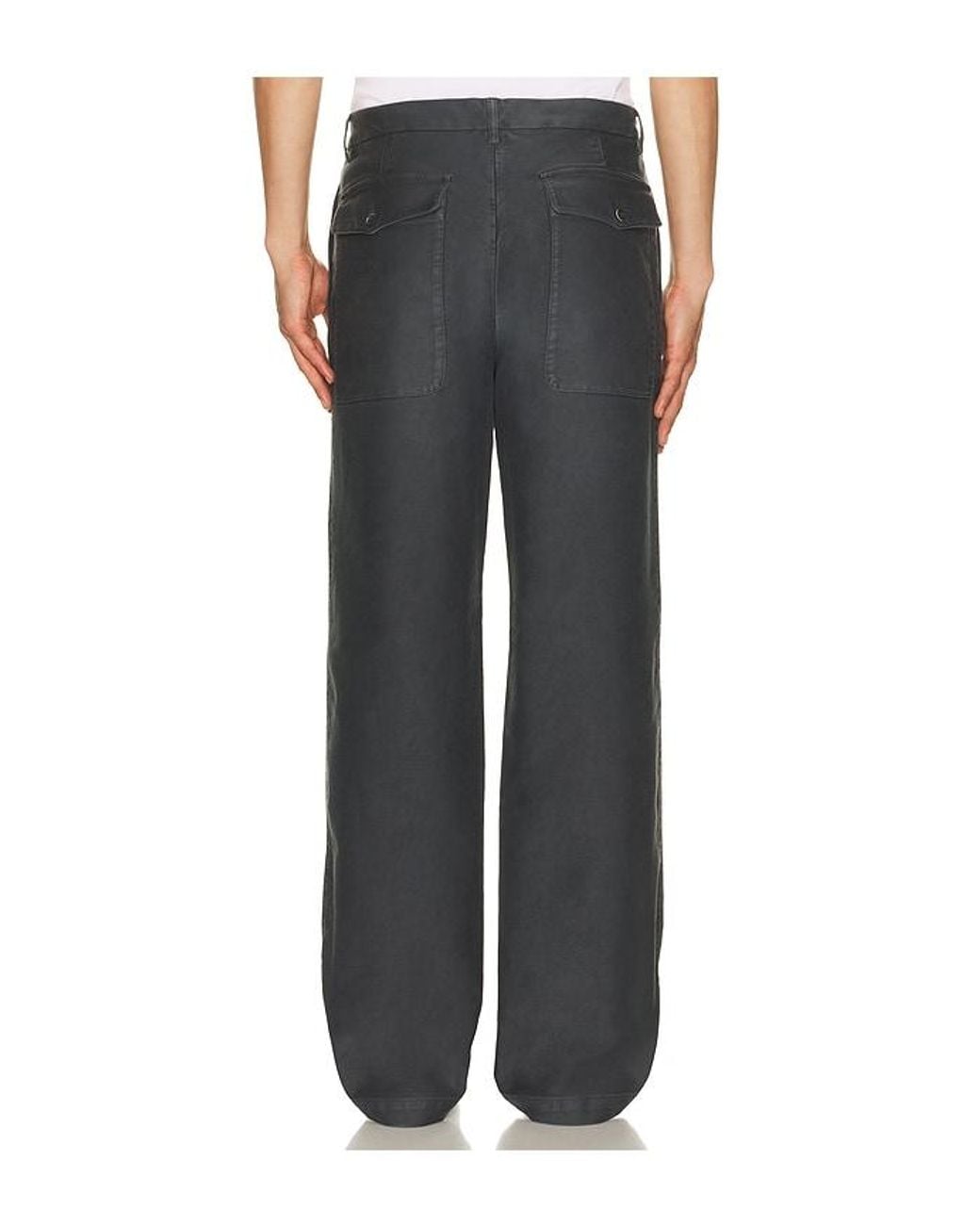 Barena Black Pantalone Cavea Rasone for men