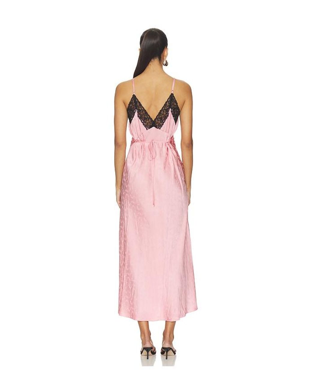 Rixo Pink Alberta Dress