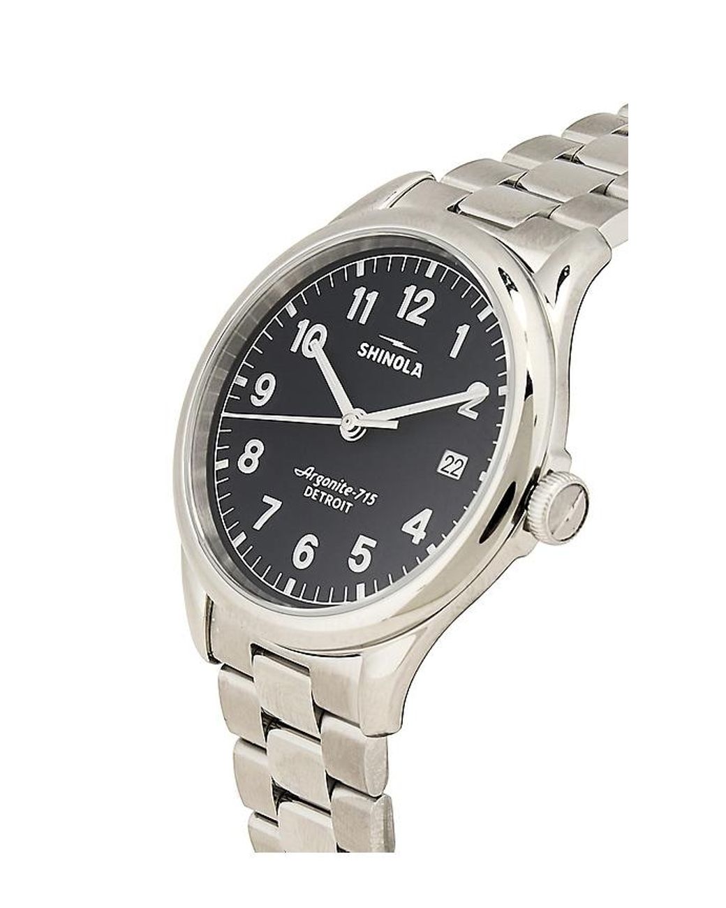 Shinola Gray Vinton 38Mm Watch for men