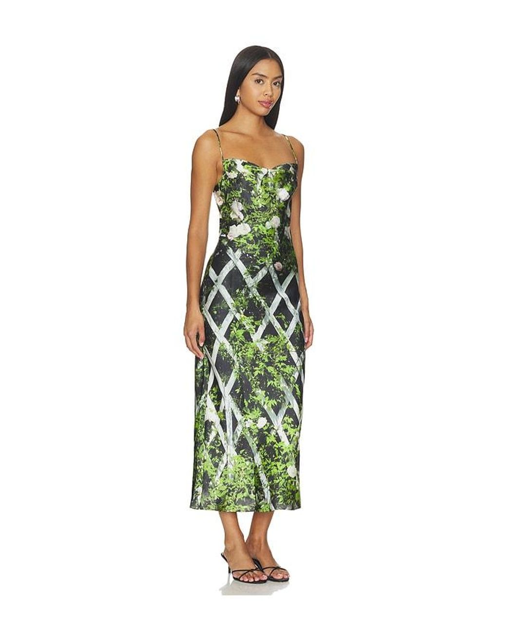 Tyler McGillivary Green Elisa Dress