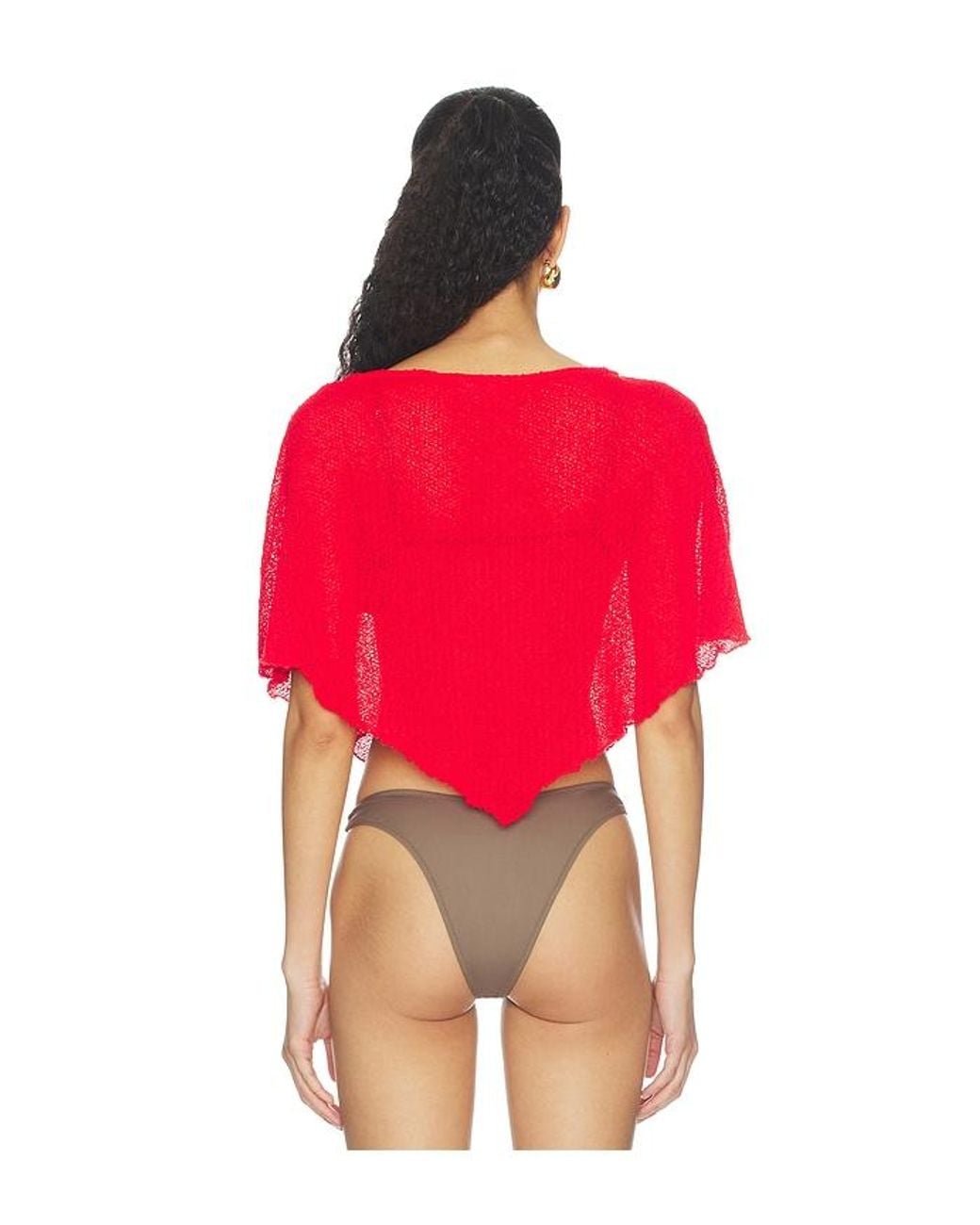 Lovers + Friends Red Fayette Top