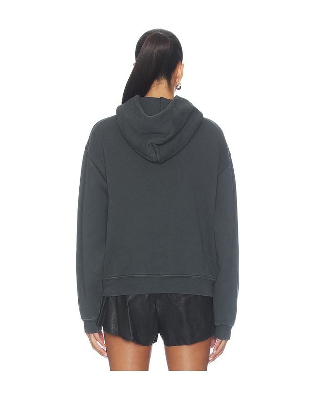 Willy Chavarria Blue Community Center Shrunken Po Hoodie
