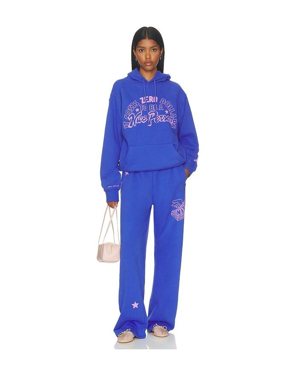 The Mayfair Group Blue It Costs $0 Classic Hoodie