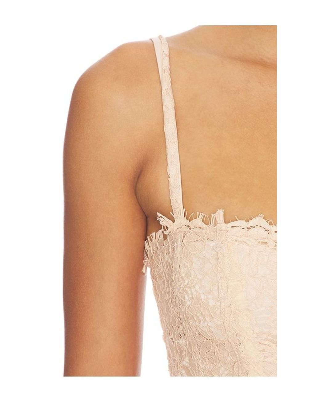 Lovers + Friends Natural Hilly Mini Dress