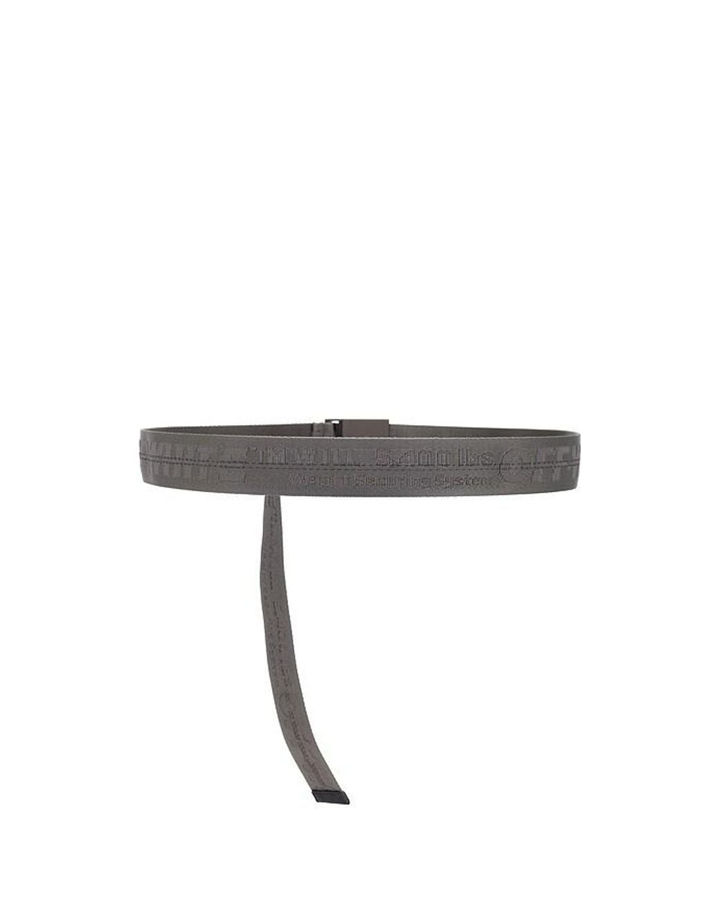 Off-White c/o Virgil Abloh Black Tape Belt Arrow 35Mm for men