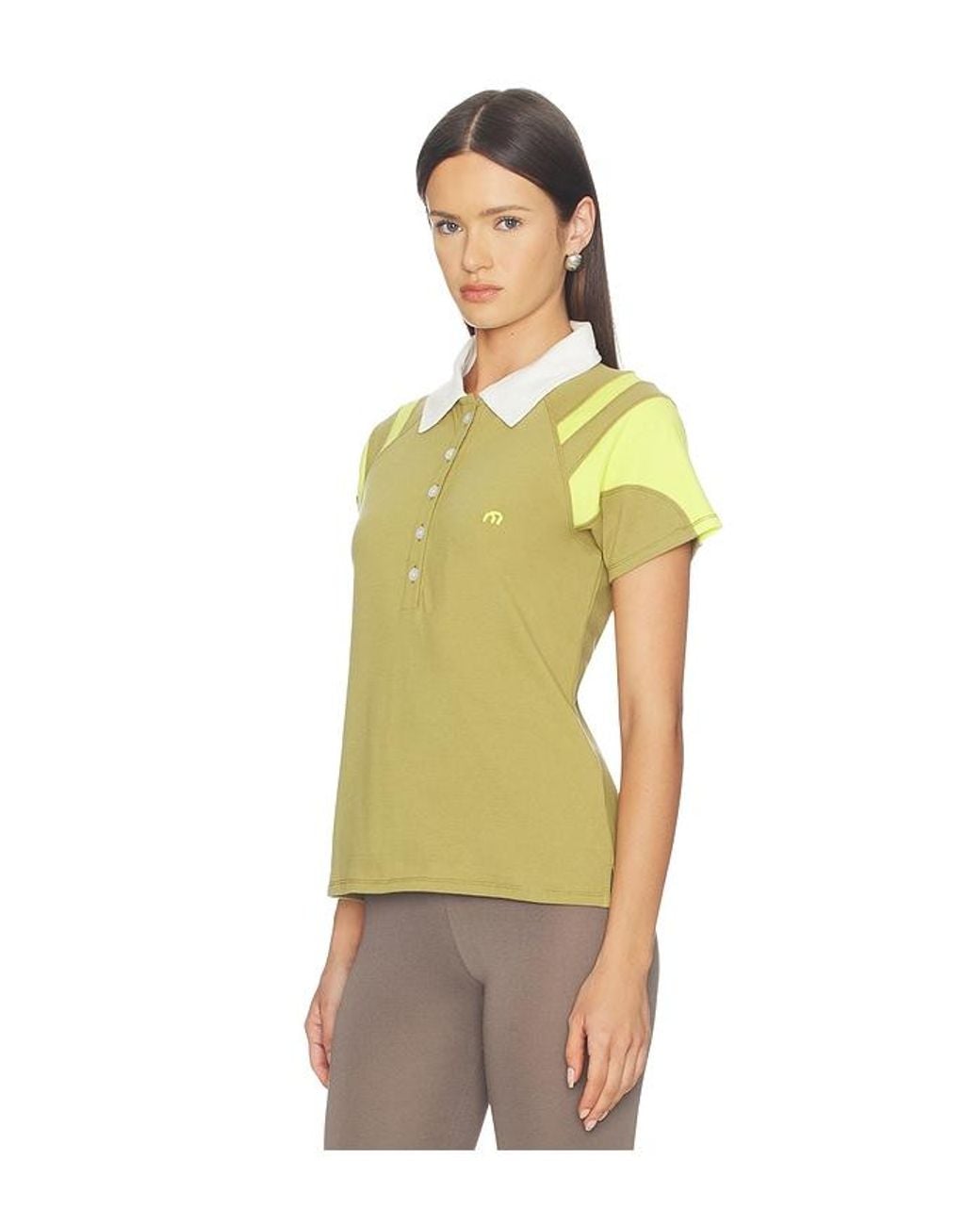 Miaou Yellow Lou Polo