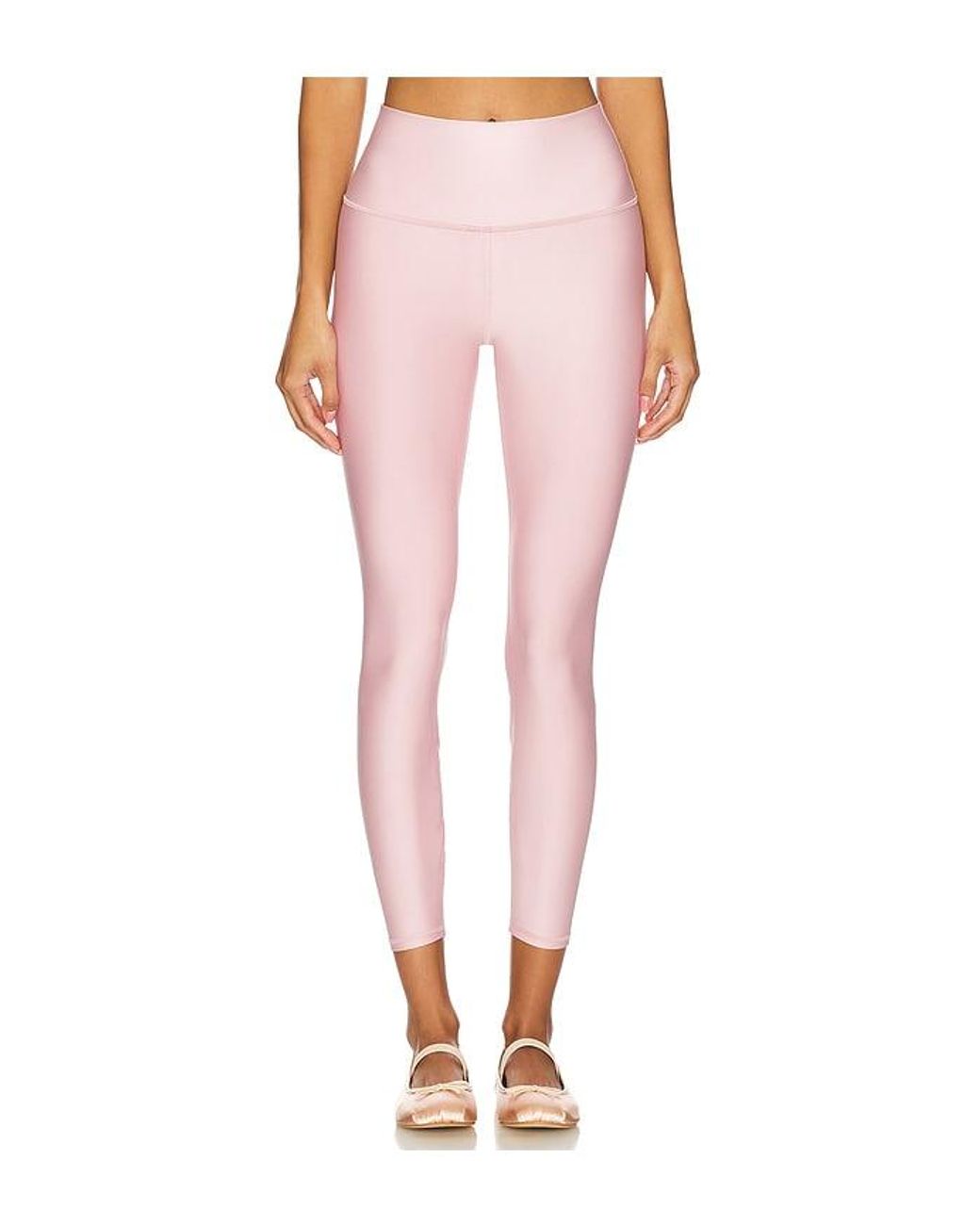 Alo Yoga Leggings 7 8 High Waist Airlift in Pink Lyst DE
